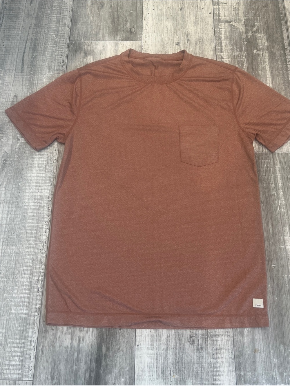 Vuori Mens Tradewind Performance Tee Size Small
